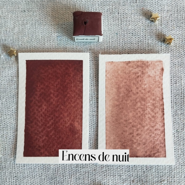 Aquarelle Artisanale-Encens de Nuit