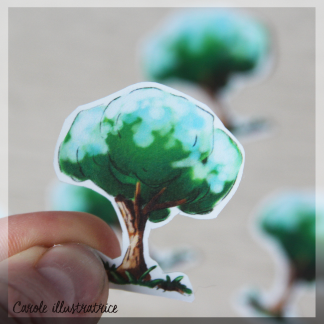 Autocollants -Arbre