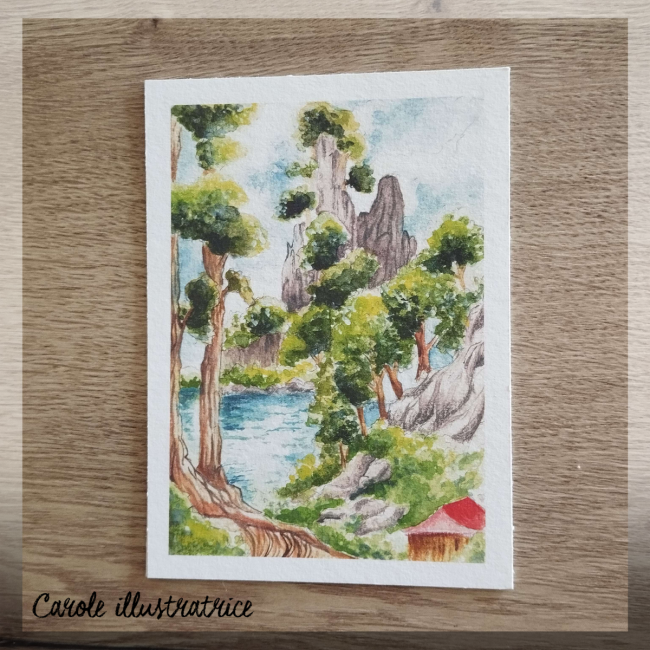 Impression-Au Détour de la Forêt