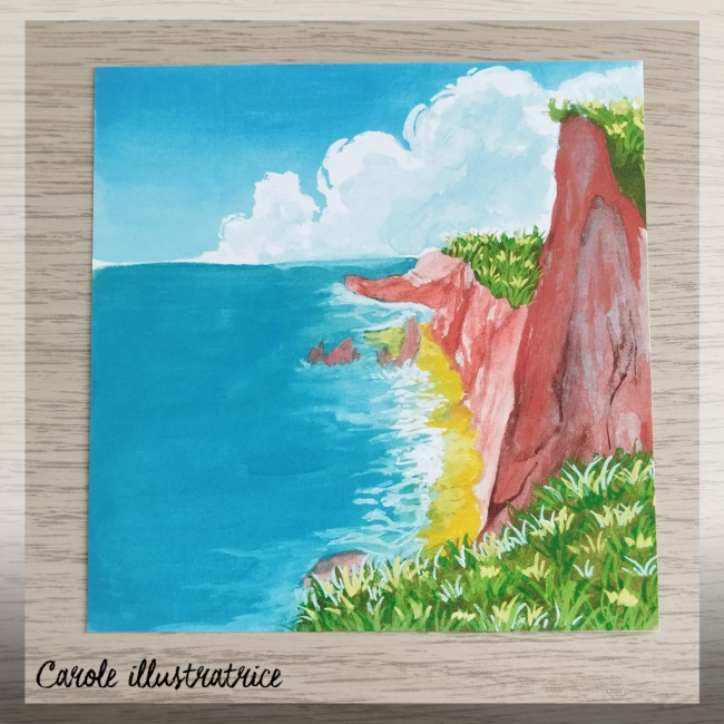 Impression-Bord d'océan