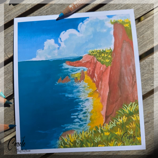 Impression-Bord d'océan