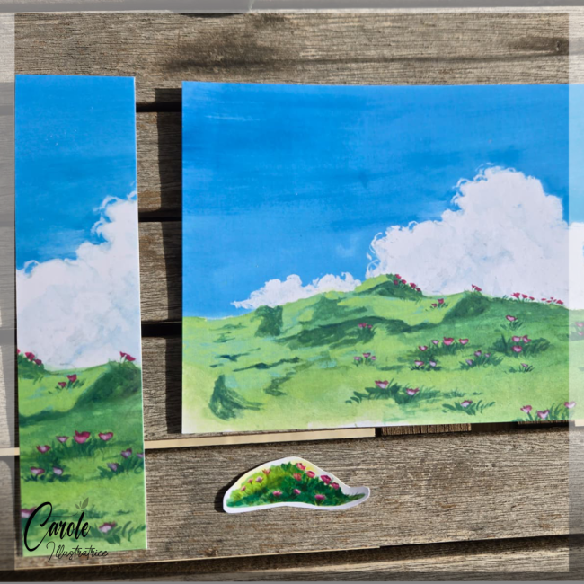 Carte postale - Colline 